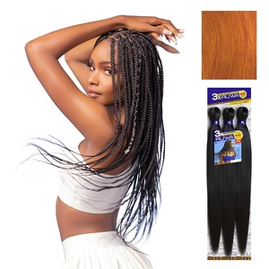 image:imageSensationnel Ruwa Prestretched Braiding Hair3X 48 Inch3 pack 1 JETBLACKCINNAMON