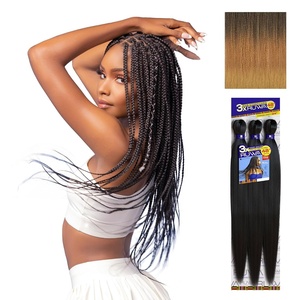 image:imageSensationnel Ruwa Prestretched Braiding Hair3X 48 Inch3 pack 1 JETBLACKSM1B3027