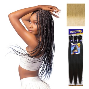 image:imageSensationnel Ruwa Prestretched Braiding Hair3X 48 Inch3 pack 1 JETBLACKSM27613