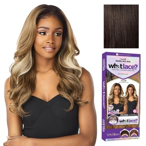 image:imageSensationnel What Lace 13x6 WigZelena 1B OFFBLACK2 DARKBROWN