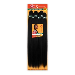 image:imageSensationnel XPression Prestretched Braids6X Braid 58in1B OFFBLACKDark Brown 2