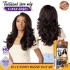image:imageSensationnel CKCO Kinkyedges WigKinky Blow Out 20 Inch 1B OFFBLACK1B OFFBLACK