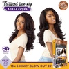 image:imageSensationnel CKCO Kinkyedges WigKinky Blow Out 20 Inch 1B OFFBLACKBALAYAGECOPPER