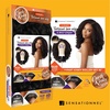 image:imageSensationnel CKCO Kinkyedges WigKinky Roller Set 16 Inch BALAYAGECOPPER1 JETBLACK