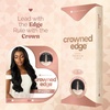image:imageSensationnel Crowned Edge Widows Peak LacewigWavy 26 Inch 1 JETBLACK1 JETBLACK