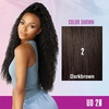 image:imageSensationnel Instant Updown Halfwig PonyIud 27 1 JETBLACK2 DARKBROWN