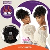 image:imageSensationnel Lulu Bun Updo HairextensionsUnit 91 JETBLACK2 DARKBROWN