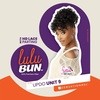 image:imageSensationnel Lulu Bun Updo HairextensionsUnit 91 JETBLACKF1B350