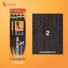 image:imageSensationnel XPression Prestretched Braids3X 58in1pk 1B OFFBLACK2 DARKBROWN