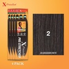 image:imageSensationnel XPression Prestretched Braids3X 58in1pk 1B OFFBLACK2 DARKBROWN