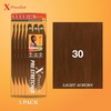image:imageSensationnel XPression Prestretched Braids3X 58in1pk 1B OFFBLACK30 LIGHTAUBURN