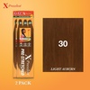 image:imageSensationnel XPression Prestretched Braids3X 58in1pk 1B OFFBLACK30 LIGHTAUBURN