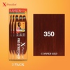 image:imageSensationnel XPression Prestretched Braids3X 58in1pk 1B OFFBLACK350 COPPERRED