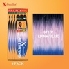 image:imageSensationnel XPression Prestretched Braids3X 58in1pk 1B OFFBLACK3T1BLPINKBLUE