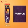image:imageSensationnel XPression Prestretched Braids3X 58in1pk 1B OFFBLACKPURPLE