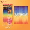 image:imageSensationnel XPression Prestretched Braids3X 58in1pk 1B OFFBLACKRAINBOW