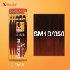 image:imageSensationnel XPression Prestretched Braids3X 58in1pk 1B OFFBLACKSM1B350