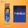 image:imageSensationnel XPression Prestretched Braids3X 58in1pk 1B OFFBLACKT1BBLU