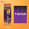 image:imageSensationnel XPression Prestretched Braids3X 58in1pk 1B OFFBLACKT1BPUR