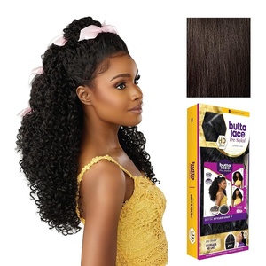image:imageSensationnel Butta Lace Prestyled WigUnit 7 1 JETBLACK2 DARKBROWN