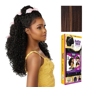 image:imageSensationnel Butta Lace Prestyled WigUnit 7 1 JETBLACKBALAYAGECHOCOLATE