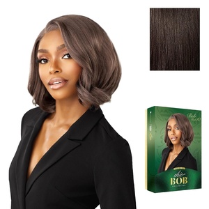 image:imageSensationnel Chicbob Lace FrontwigBob Unit 10 1 JETBLACK2 DARKBROWN