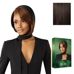 image:imageSensationnel Chicbob Lace FrontwigBob Unit 11 1 JETBLACK2 DARKBROWN