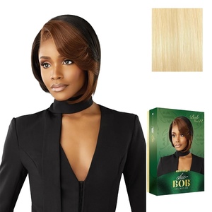 image:imageSensationnel Chicbob Lace FrontwigBob Unit 11 1 JETBLACK613 BLONDE