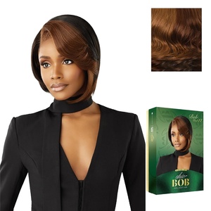 image:imageSensationnel Chicbob Lace FrontwigBob Unit 11 1 JETBLACKCOLORFLIPCARAMEL