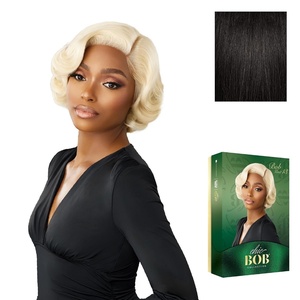 image:imageSensationnel Chicbob Lace FrontwigBob Unit 13 1 JETBLACK1B OFFBLACK