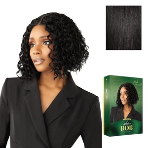 image:imageSensationnel Chicbob Lace FrontwigLob Unit 10 1 JETBLACK1B OFFBLACK