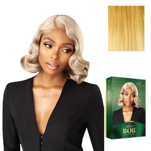 image:imageSensationnel Chicbob Lace FrontwigLob Unit 11 1 JETBLACKHONEYBLONDE