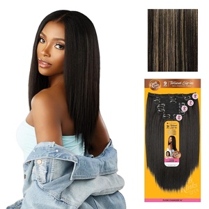image:imageSensationnel Curls Kinksandco Clip inFlow Changer14 inch 1 JETBLACKS1B27