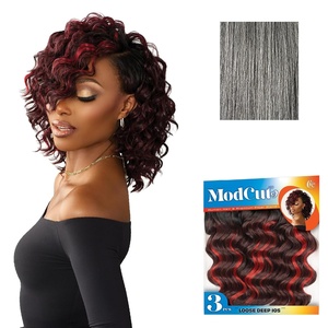 image:imageSensationnel Curls Kinksandco ModCut 3pcs BundlesLoose Deep 10S1 JETBLACKM51