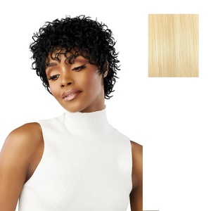 image:imageSensationnel Dashly WigUnit 25 1 JETBLACKBLEACHBLONDE