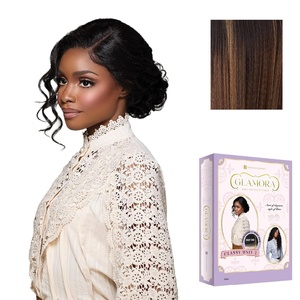 image:imageSensationnel Glamora 360 LaceWigClassy Unit 2 2 DARKBROWNBALAYAGEHAZELNUT