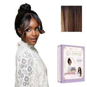 image:imageSensationnel Glamora Lace Front WigClassy Unit 3 1 JETBLACKBALAYAGESUNKISSED
