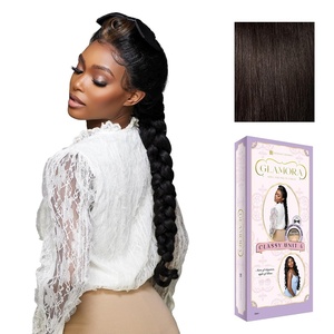 image:imageSensationnel Glamora Lace Front WigClassy Unit 4 1 JETBLACK2 DARKBROWN
