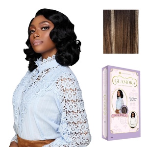 image:imageSensationnel Glamora Lace Front WigGlam Unit 3 1 JETBLACKBALAYAGEMOCHA
