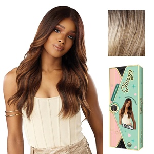 image:imageSensationnel Glamzy Lace Part WigThalia 1 JETBLACKBALAYAGEASHBLONDE