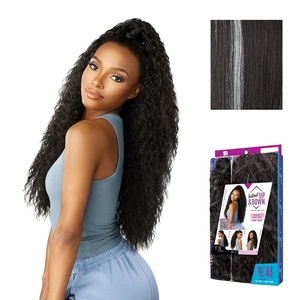 image:imageSensationnel Instant Updown Halfwig PonyIud 27 1 JETBLACKBALAYAGEPLATINUM