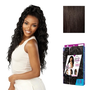 image:imageSensationnel Instant Updown Halfwig PonyIud 28 1 JETBLACK2 DARKBROWN