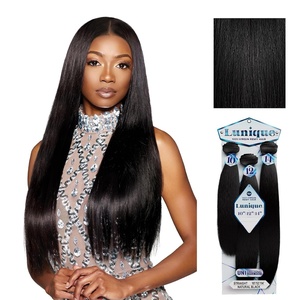 image:imageSensationnel Lunique Multi Weave HairStraight10 12 14 inch NATURALNATURALBLACK