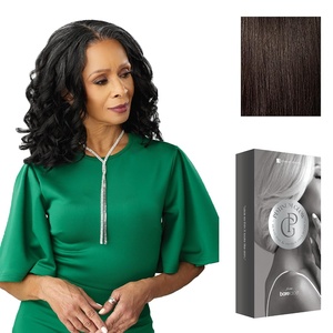 image:imageSensationnel Platinum Glow 13x6 WigCoraline 1 JETBLACK2 DARKBROWN