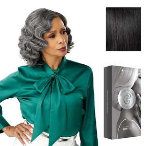 image:imageSensationnel Platinum Glow 13x6 WigVivienne 1 JETBLACK1 JETBLACK