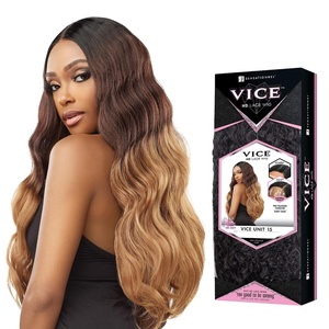 image:imageSensationnel Vice Lace Front WigUnit 15 1 JETBLACKFUCHSIA
