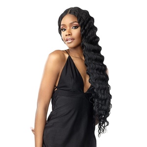 image:imageSensationnel Vice Lace Front WigUnit 6 1 JETBLACKBALAYAGECHOCOLATE