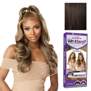 image:imageSensationnel What Lace 13x6 WigGlenna 1 JETBLACK2 DARKBROWN