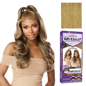 image:imageSensationnel What Lace 13x6 WigGlenna 1 JETBLACKCARAMELBLONDE