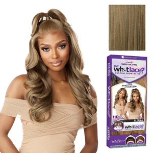 image:imageSensationnel What Lace 13x6 WigGlenna 1 JETBLACKLIGHTASHBROWN